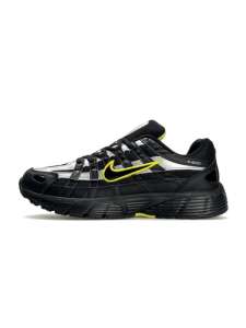 Nike P-6000 M Black Silver Lime